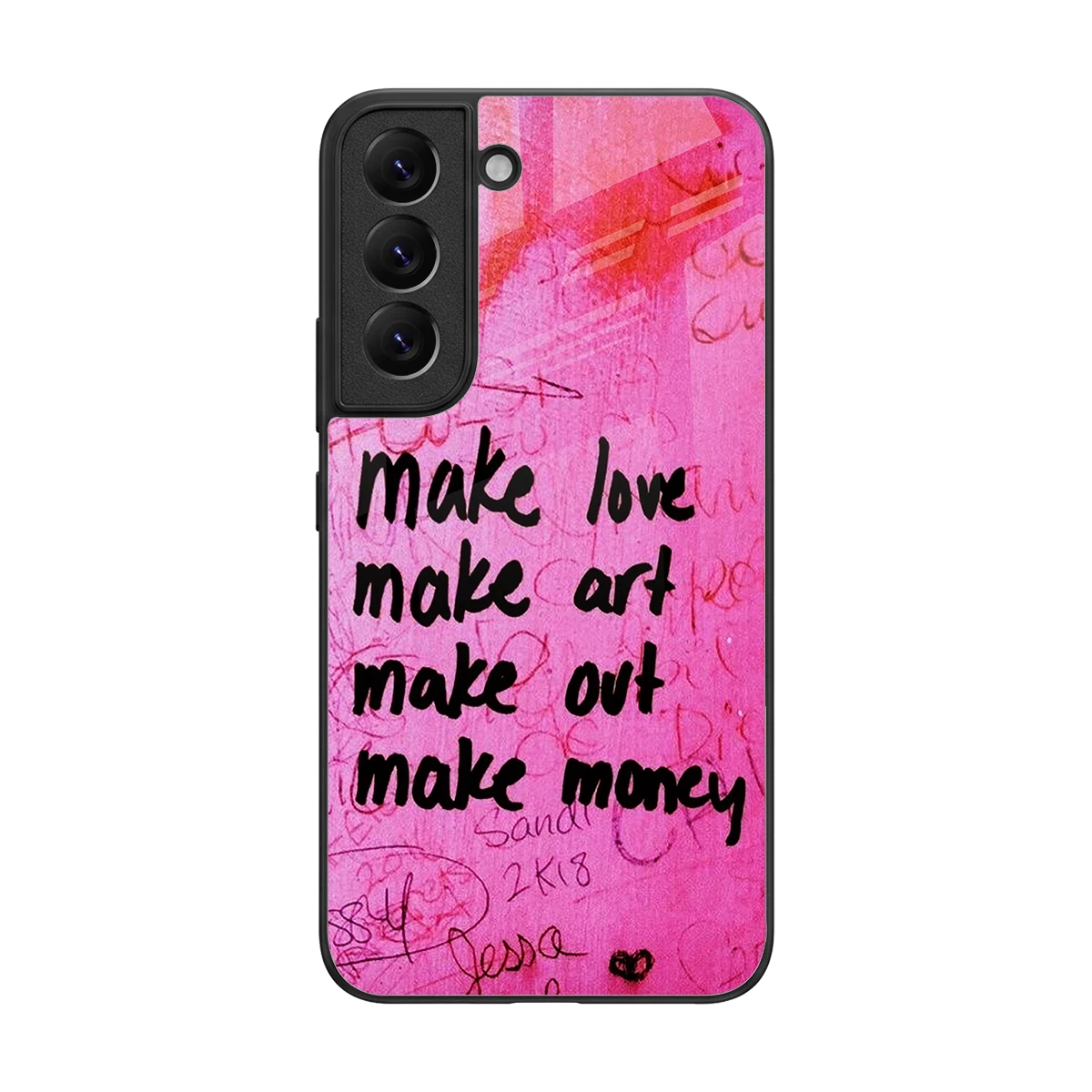 Make Magic back phone cover | glass case for samsung galaxy s22