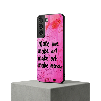 Make Magic samsung galaxy s22 mobile cover | shockproof glass phone case