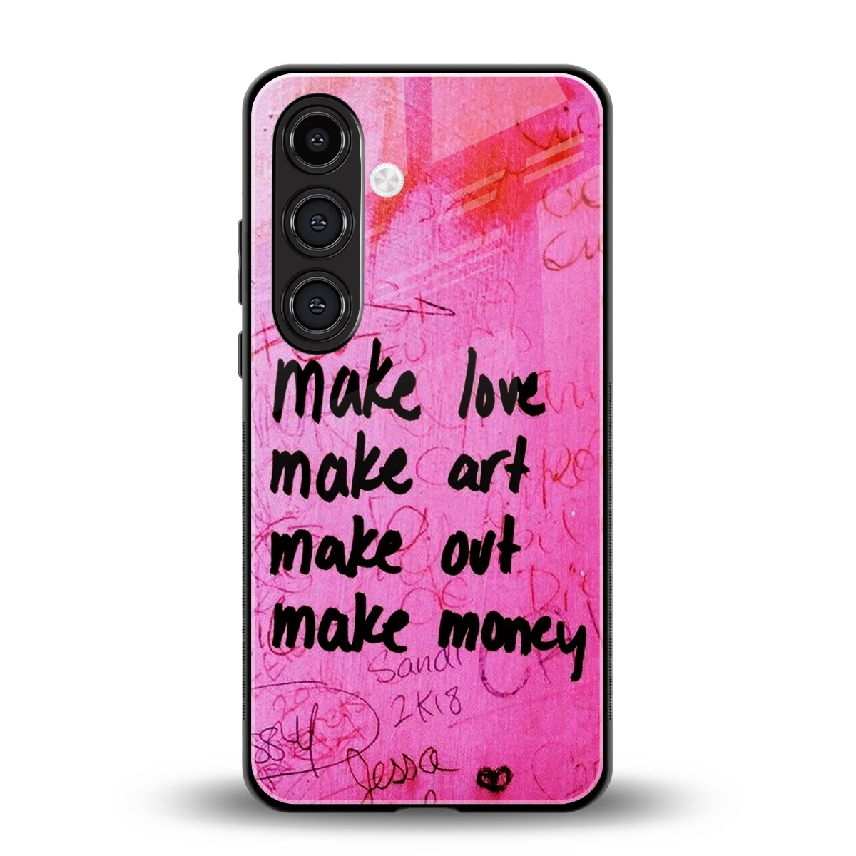 Make Magic back phone cover | glass case for samsung galaxy s24 fe
