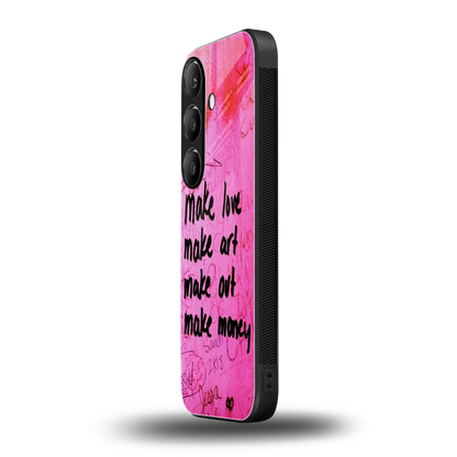 Make Magic samsung galaxy s25 plus mobile cover | shockproof glass phone case