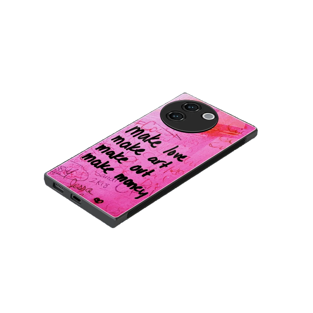 Make Magic stylish phone case for vivo v30e | glossy glass and slim fit
