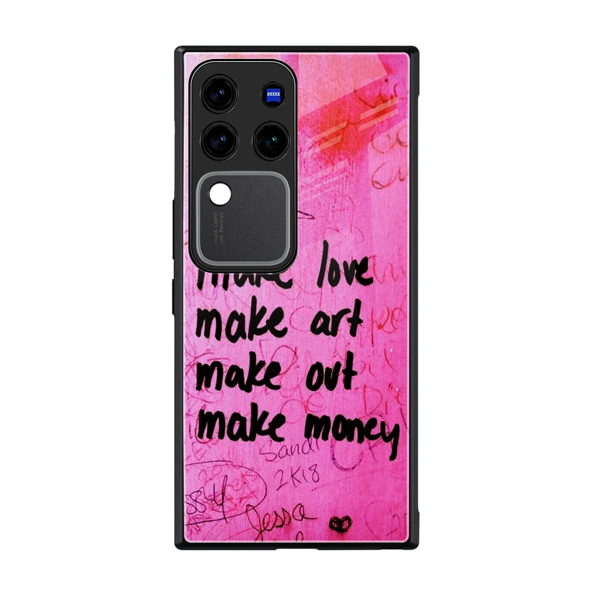 Make Magic back phone cover | glass case forvivo v30 pro