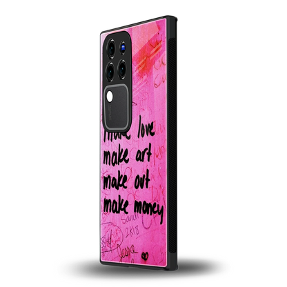 Make Magicvivo v30 pro mobile cover | shockproof glass phone case