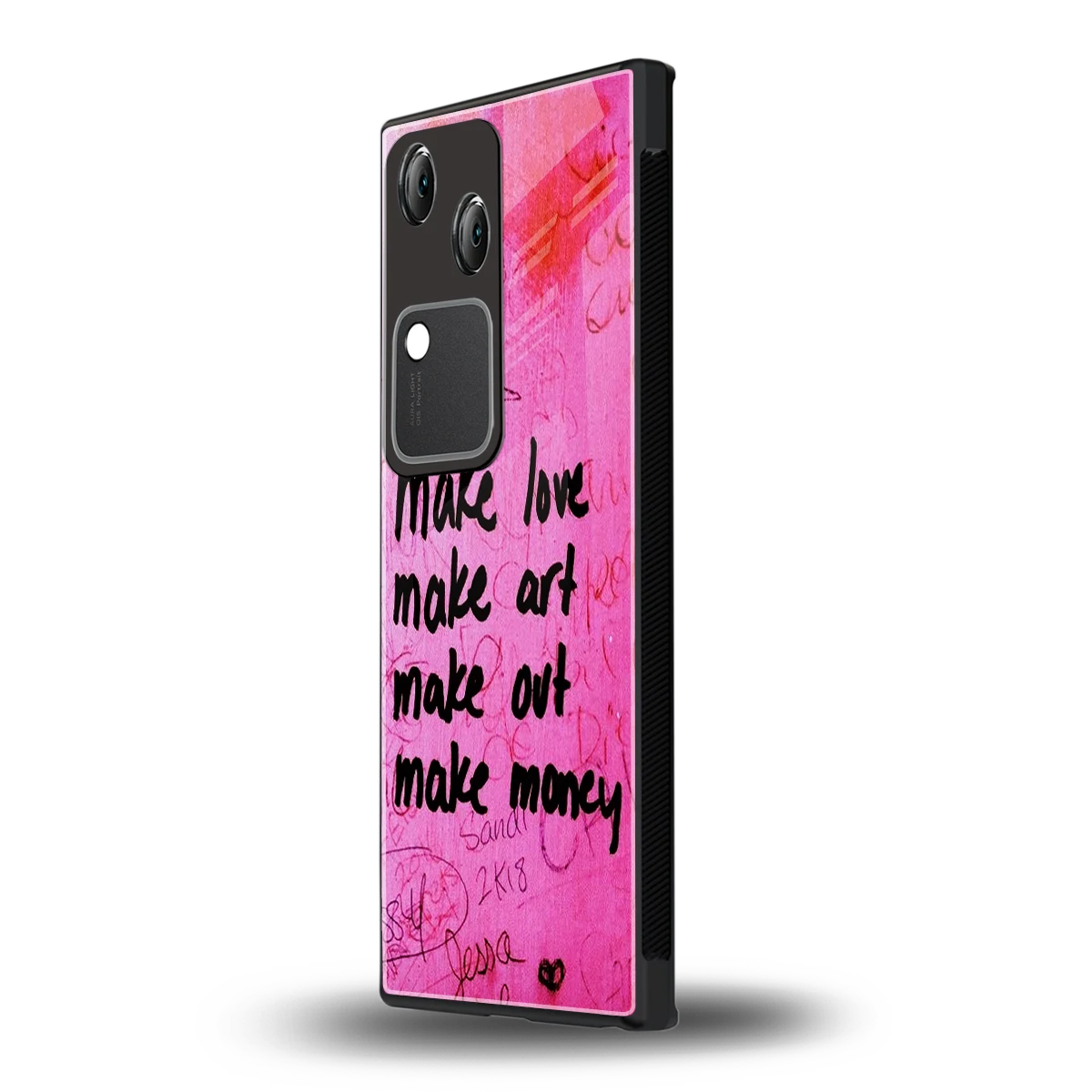 Make Magic vivo v30 mobile cover | shockproof glass phone case