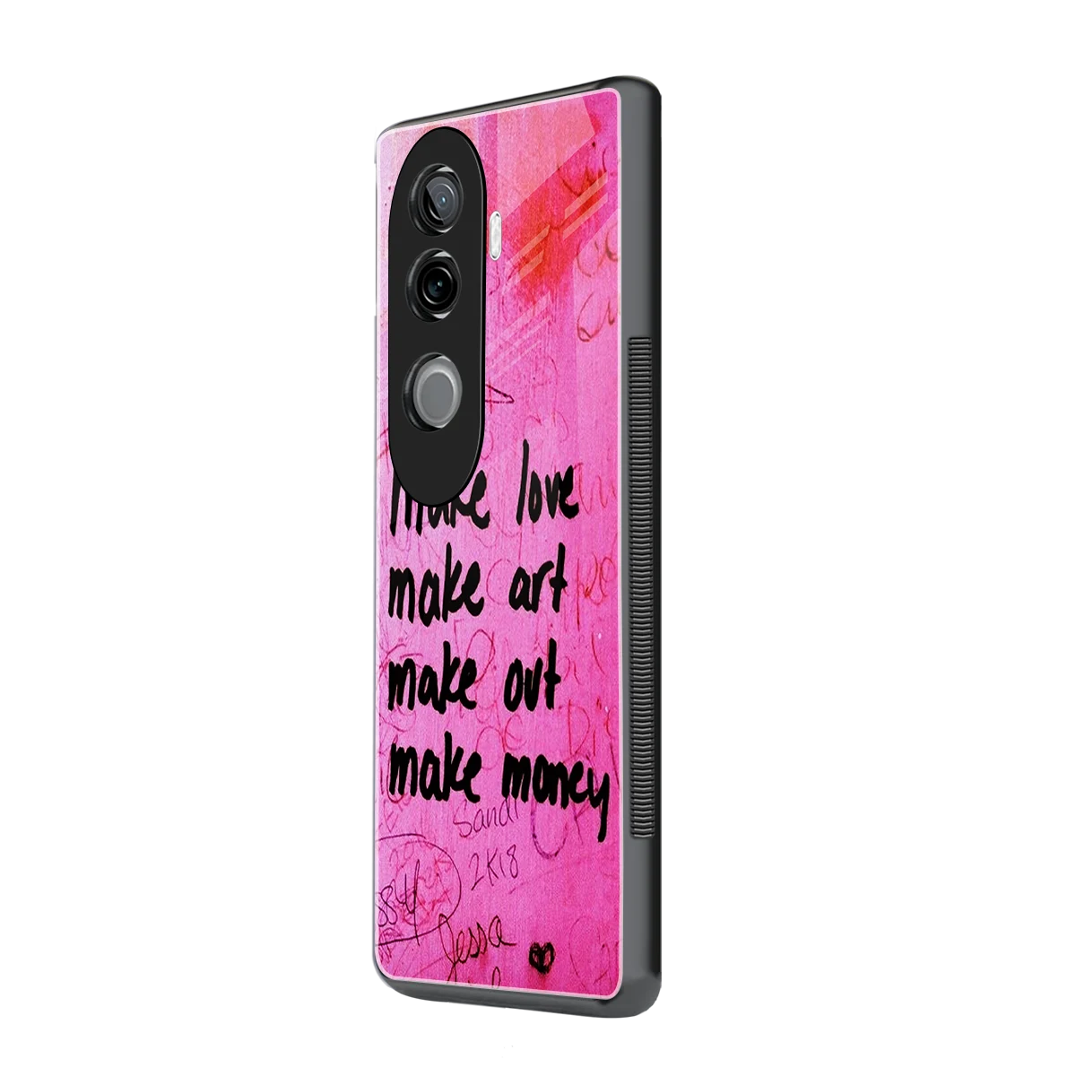 Make Magic vivo v40e mobile cover | shockproof glass phone case