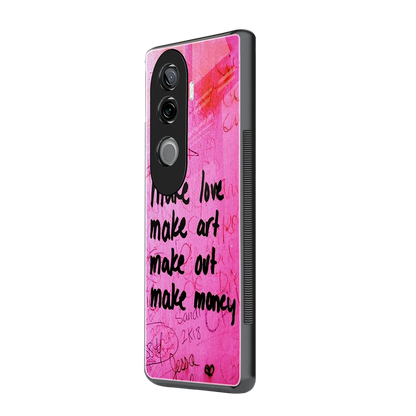 Make Magic vivo v40e mobile cover | shockproof glass phone case