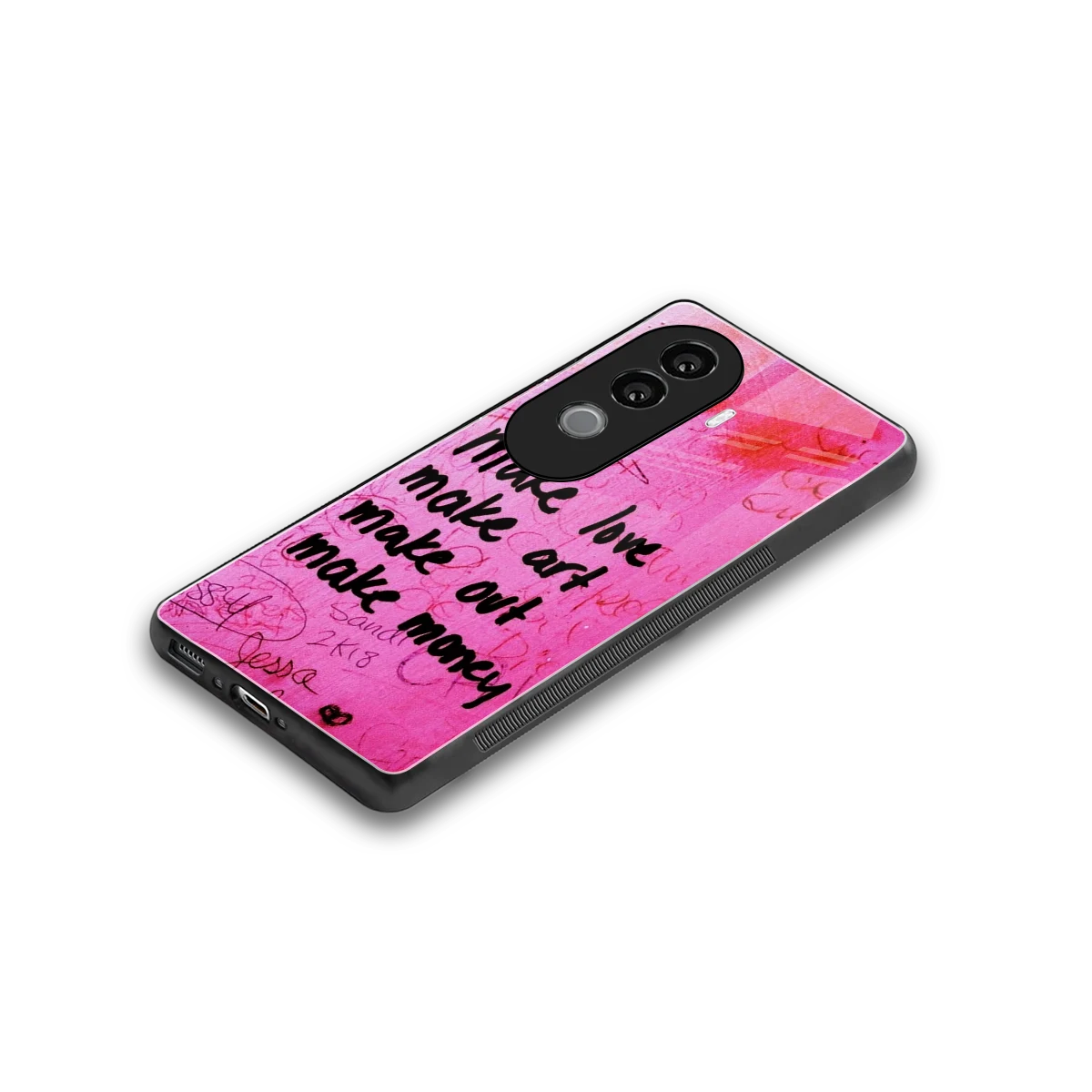 Make Magic stylish phone case for vivo v40e | glossy glass and slim fit