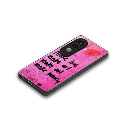 Make Magic stylish phone case for vivo v40e | glossy glass and slim fit