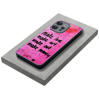 Make Magic stylish phone case for vivo v70 elite | glossy glass and slim fit