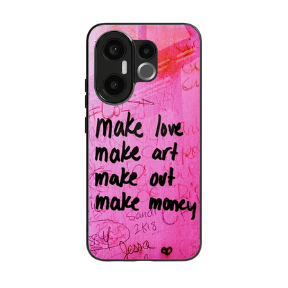 Make Magic back phone cover | glass case for vivo x200 fe