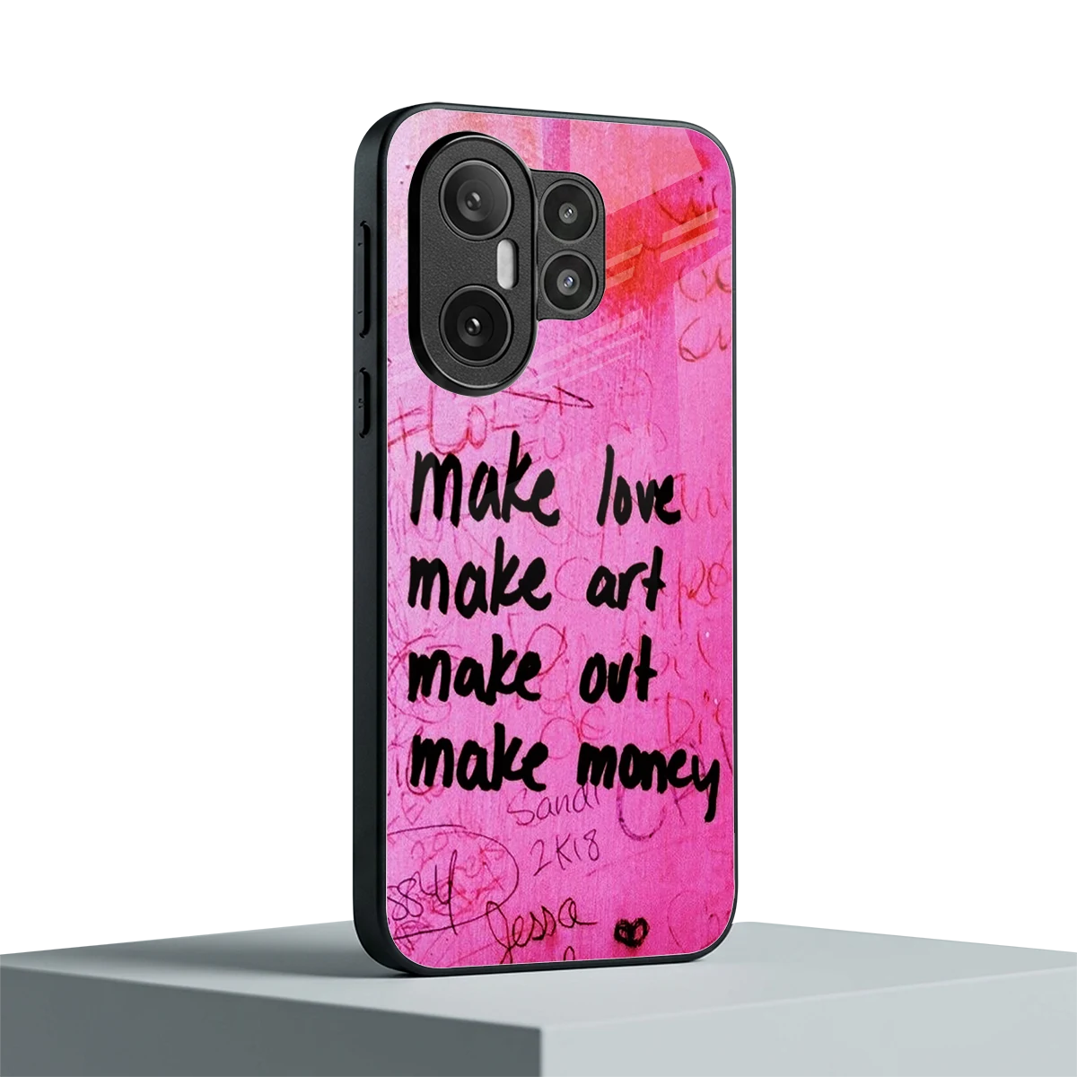 Make Magic vivo x200 fe mobile cover | shockproof glass phone case