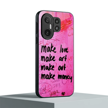 Make Magic vivo x200 fe mobile cover | shockproof glass phone case
