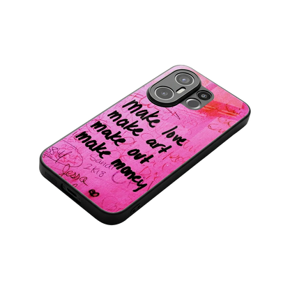 Make Magic stylish phone case for vivo x200 fe | glossy glass and slim fit