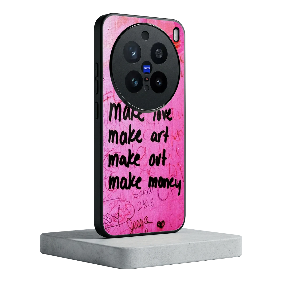 Make Magic vivo x200 pro mobile cover | shockproof glass phone case