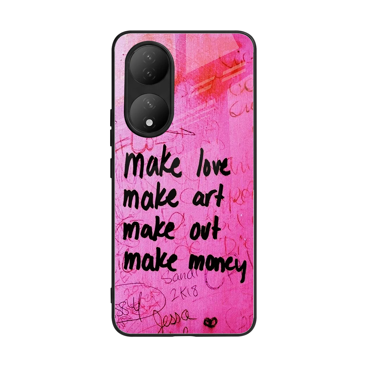 Make Magic back phone cover | glass case for Vivo-y100