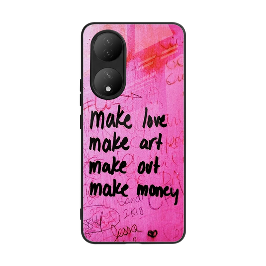 Make Magic back phone cover | glass case for Vivo-y100