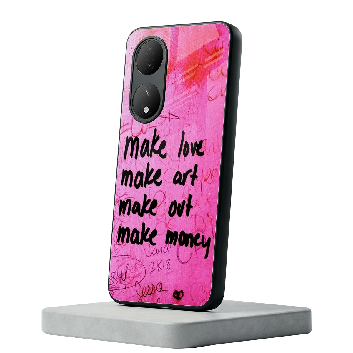 Make Magic Vivo-y100 mobile cover | shockproof glass phone case