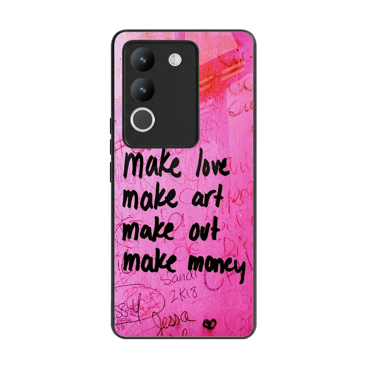 Make Magic back phone cover | glass case for vivo y200 5g