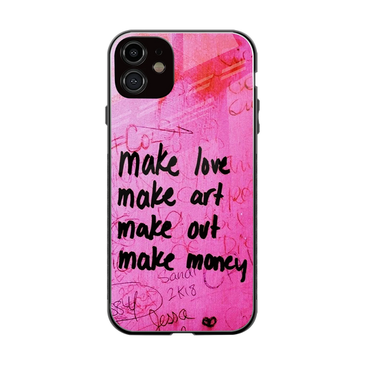 Make Magic back phone cover | glass case for iphone 12