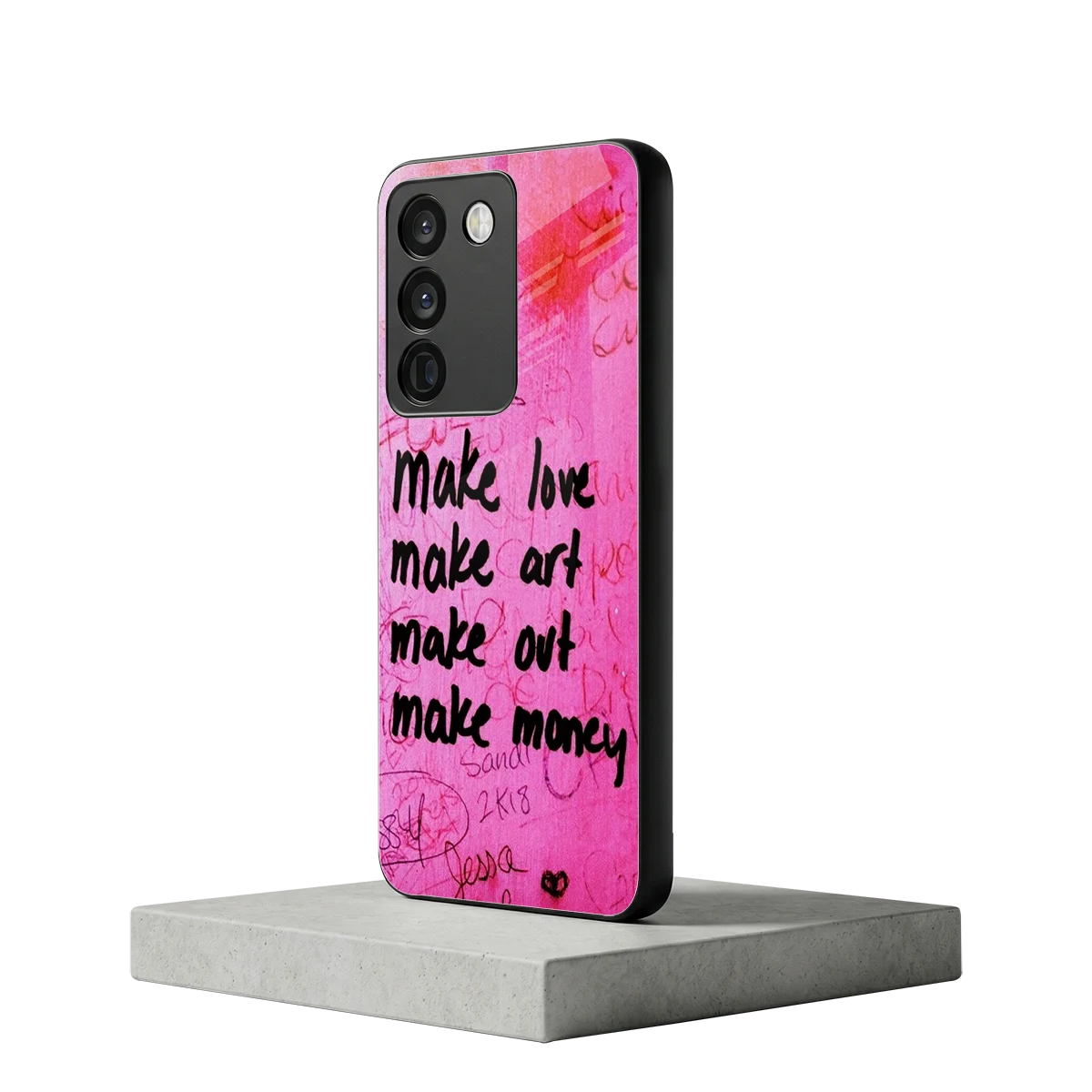 Make Magic vivo y200 5g mobile cover | shockproof glass phone case