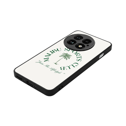 Malibu Sports Club stylish phone case for oneplus 13 | glossy glass and slim fit