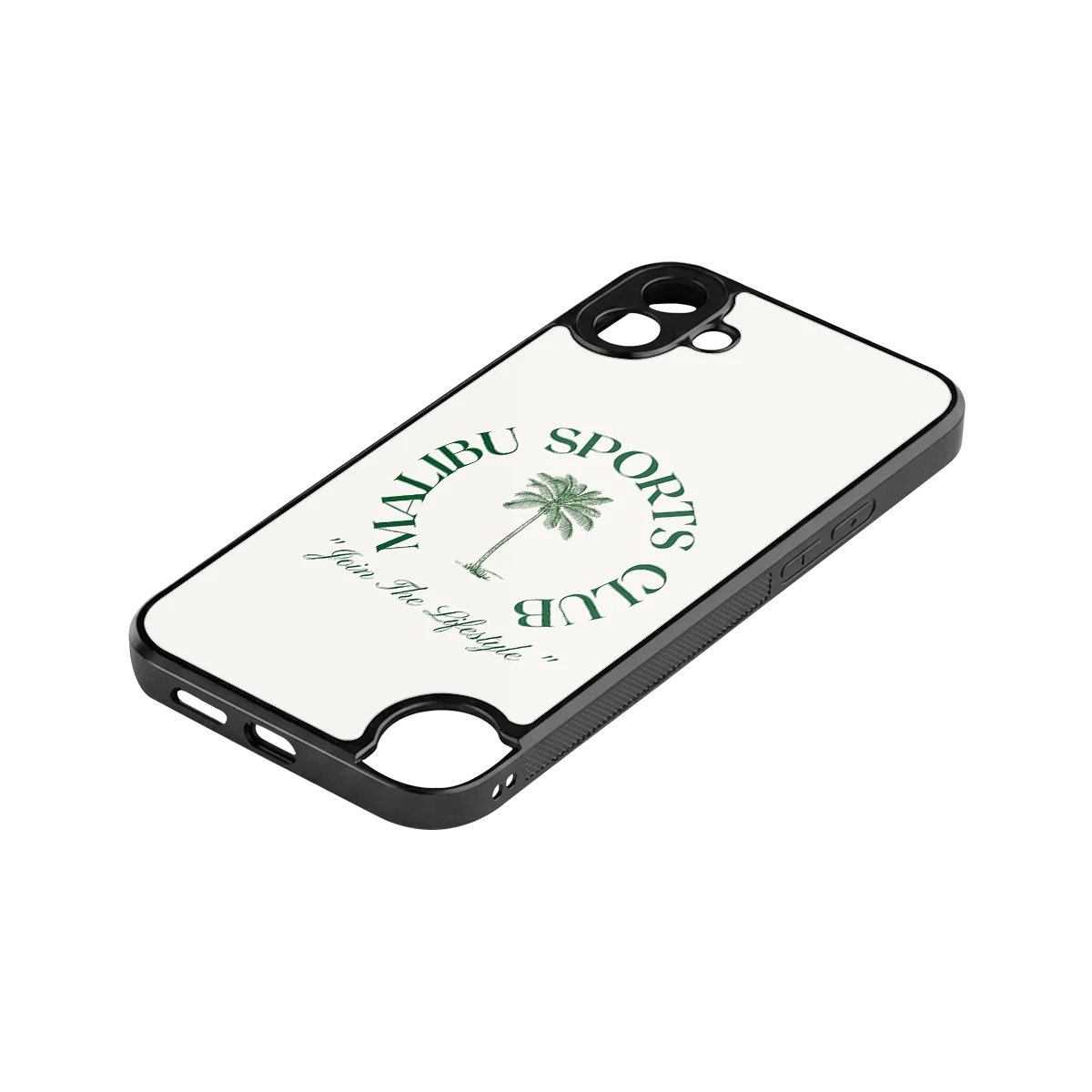 Malibu Sports Club stylish phone case for cmf nothing phone 1 | glossy glass and slim fit