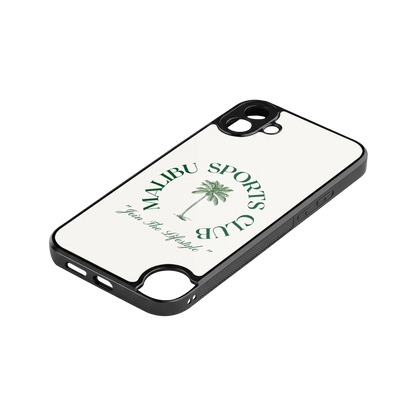 Malibu Sports Club stylish phone case for cmf nothing phone 1 | glossy glass and slim fit