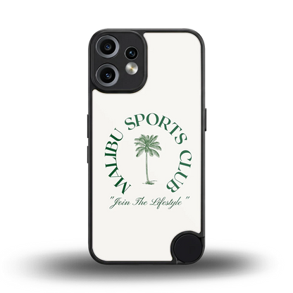 Malibu Sports Club back phone cover | glass case for cmf nothing phone 2 pro