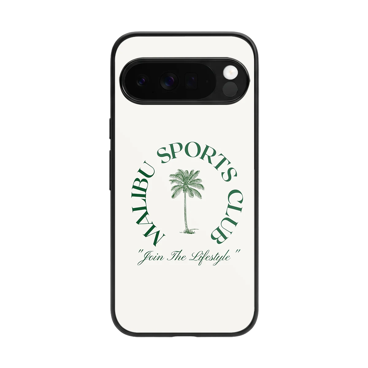 Malibu Sports Club back phone cover | glass case for google pixel 10 pro xl