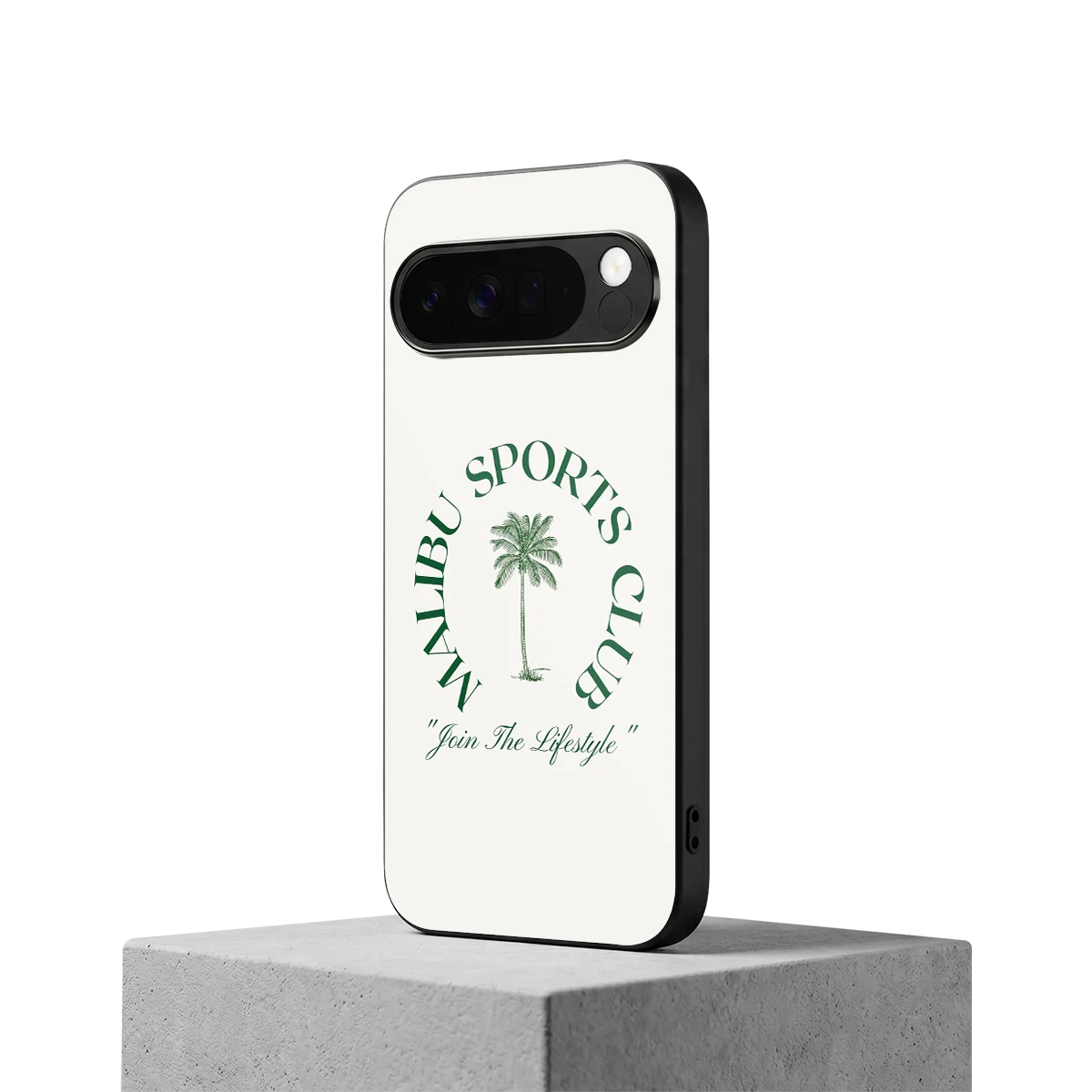 Malibu Sports Club google pixel 10 pro xl mobile cover | shockproof glass phone case