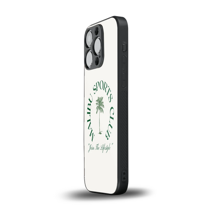Malibu Sports Club iphone 13 pro mobile cover | shockproof glass phone case