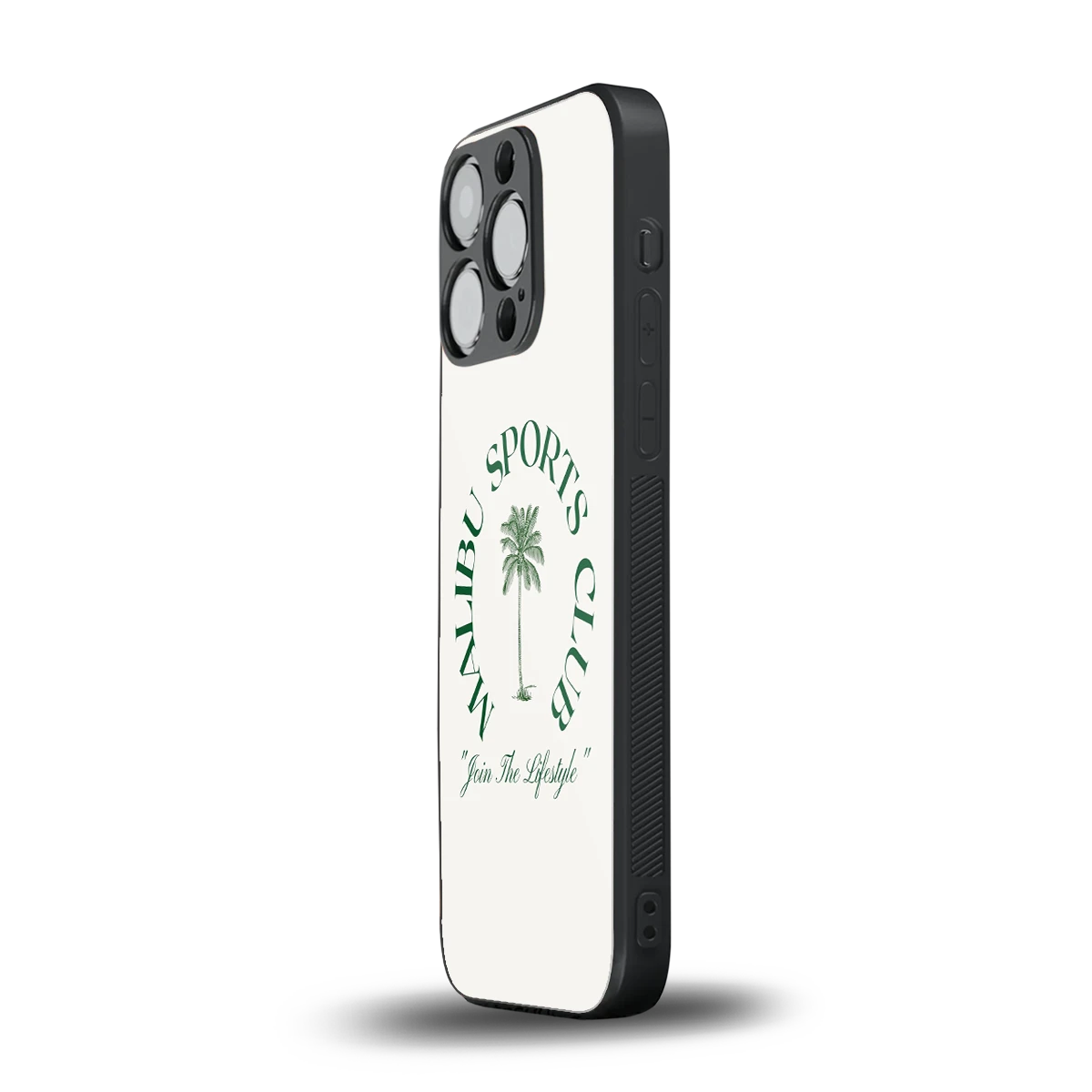 Malibu Sports Club iphone 12 pro mobile cover | shockproof glass phone case