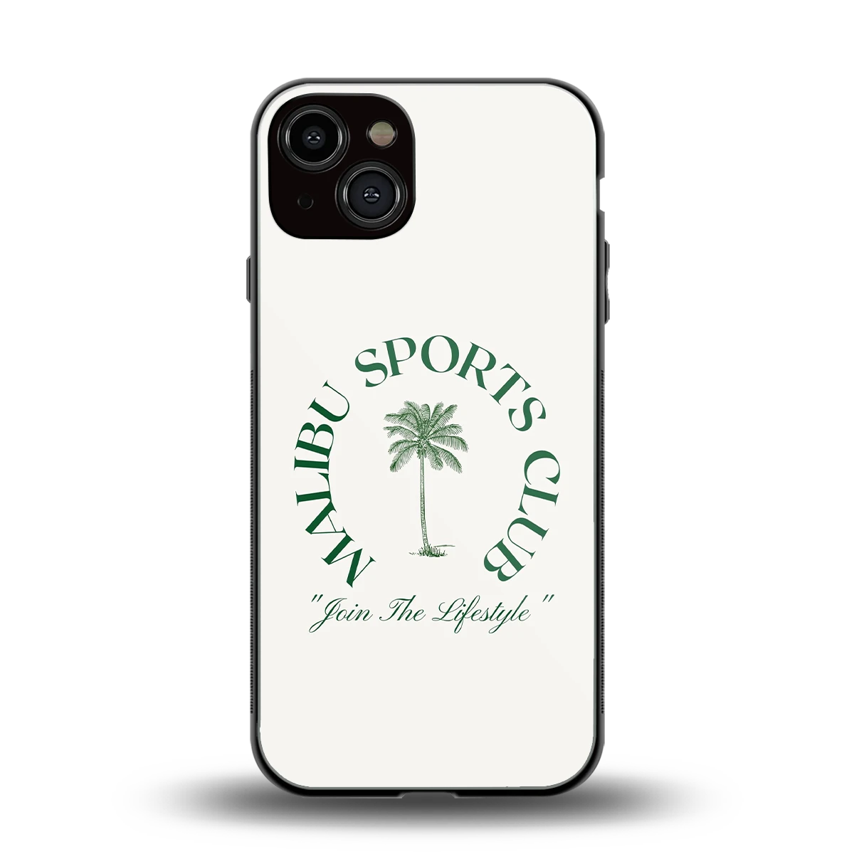 Malibu Sports Club back phone cover | glass case for iphone 14