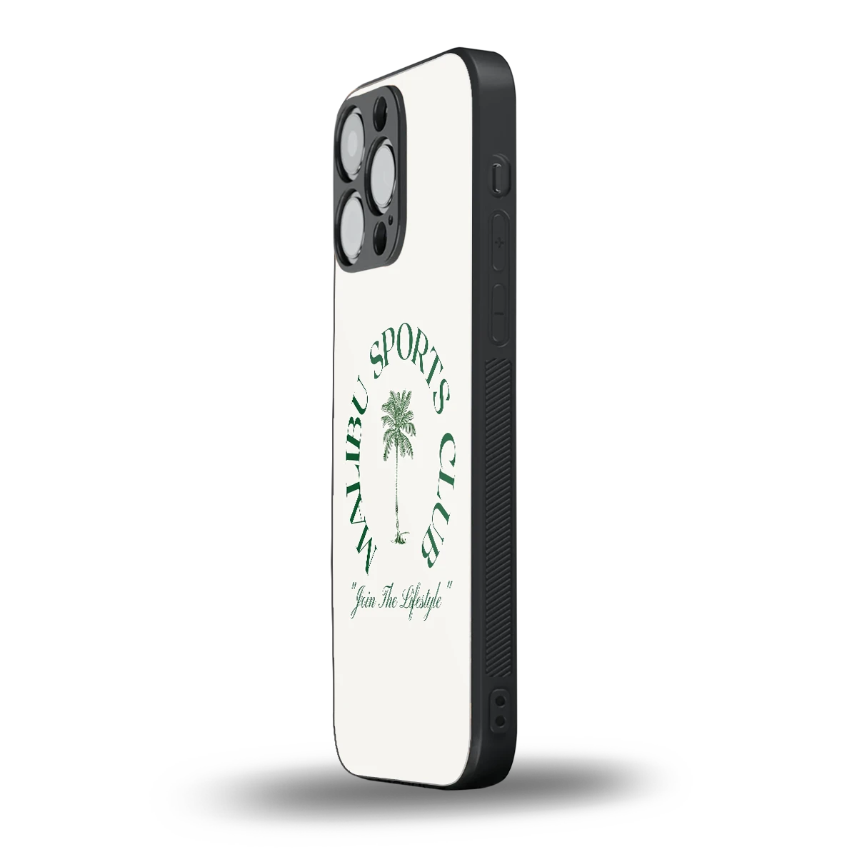 Malibu Sports Club iphone 15 pro max mobile cover | shockproof glass phone case
