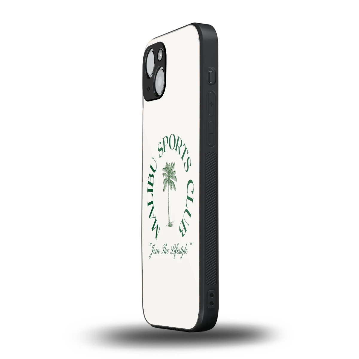 Malibu Sports Club iphone 15 mobile cover | shockproof glass phone case