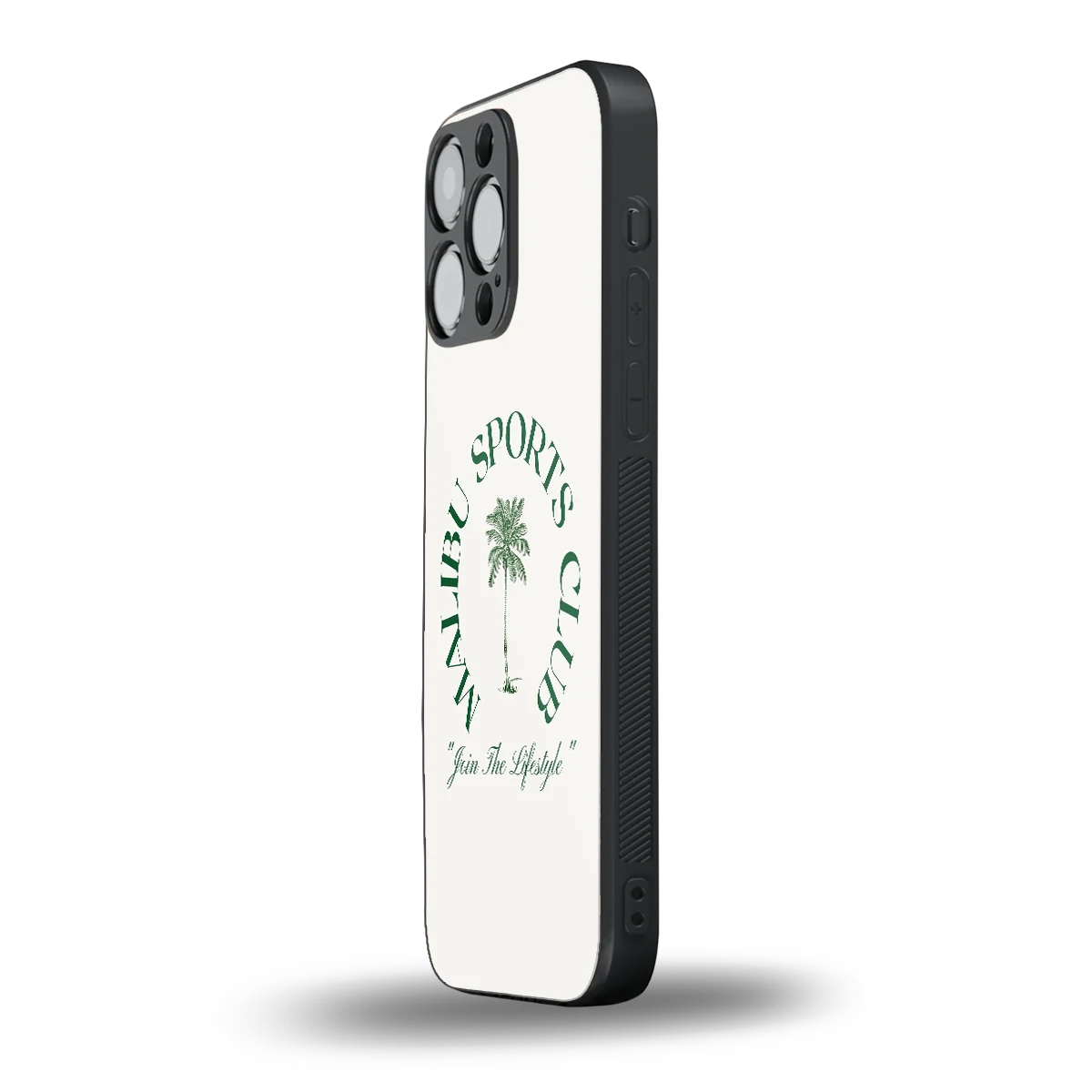 Malibu Sports Club iphone 16 pro max mobile cover | shockproof glass phone case