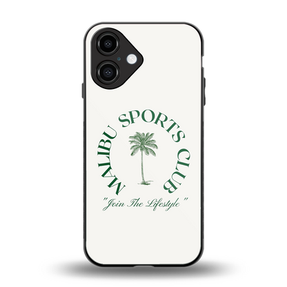 Malibu Sports Club Phone Case for Iphone 16 | Glass Case