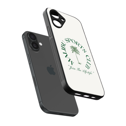 Malibu Sports Club Phone Case for Iphone 16 | Glass Case