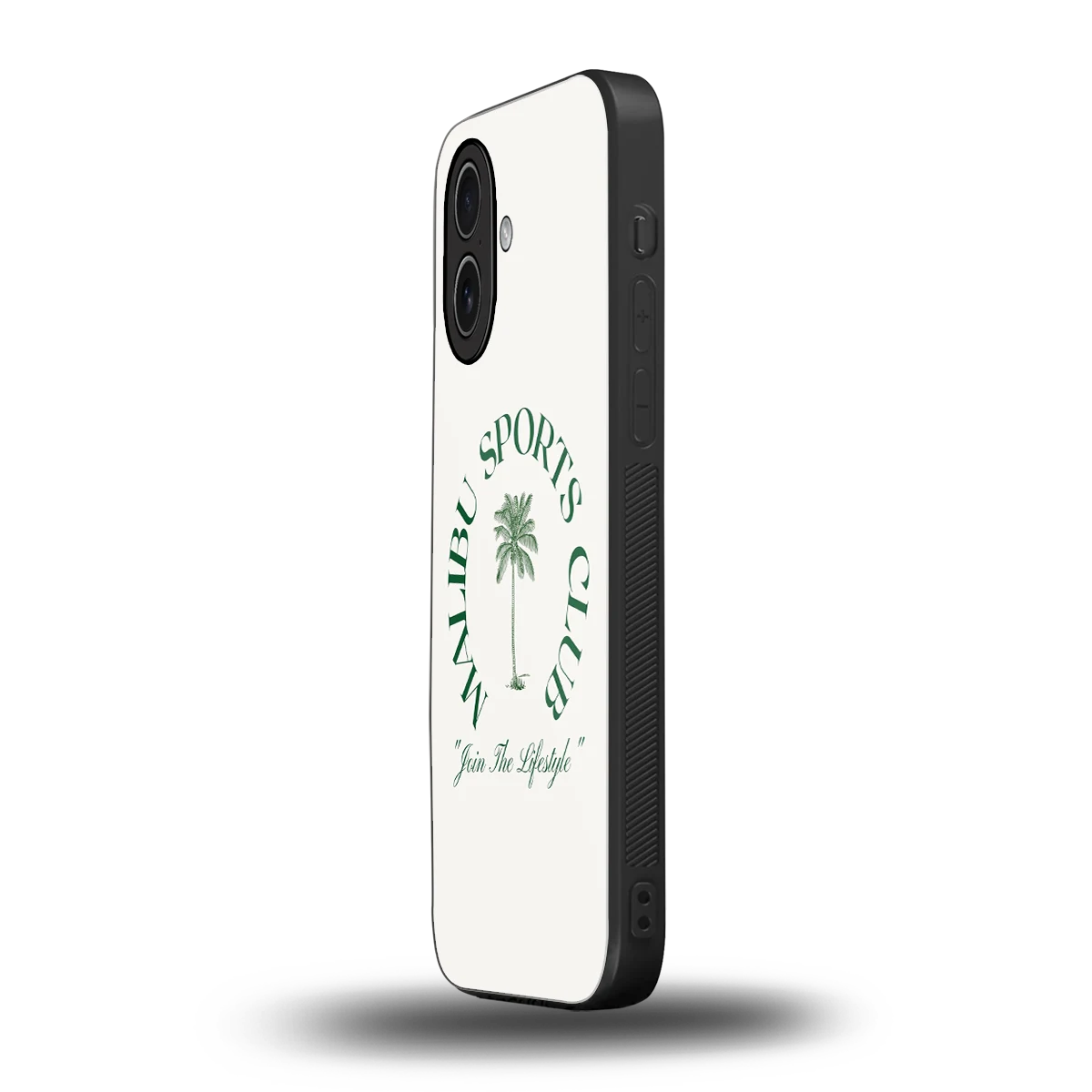 Malibu Sports Club iphone 17 mobile cover | shockproof glass phone case