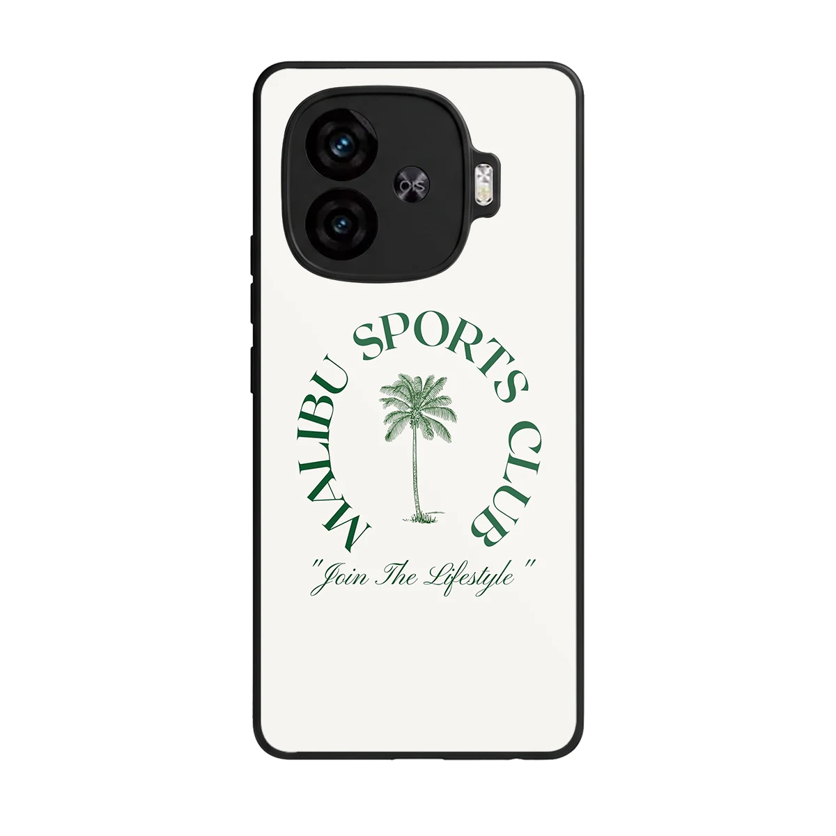 Malibu Sports Club back phone cover | glass case for iqoo neo 10r 5g
