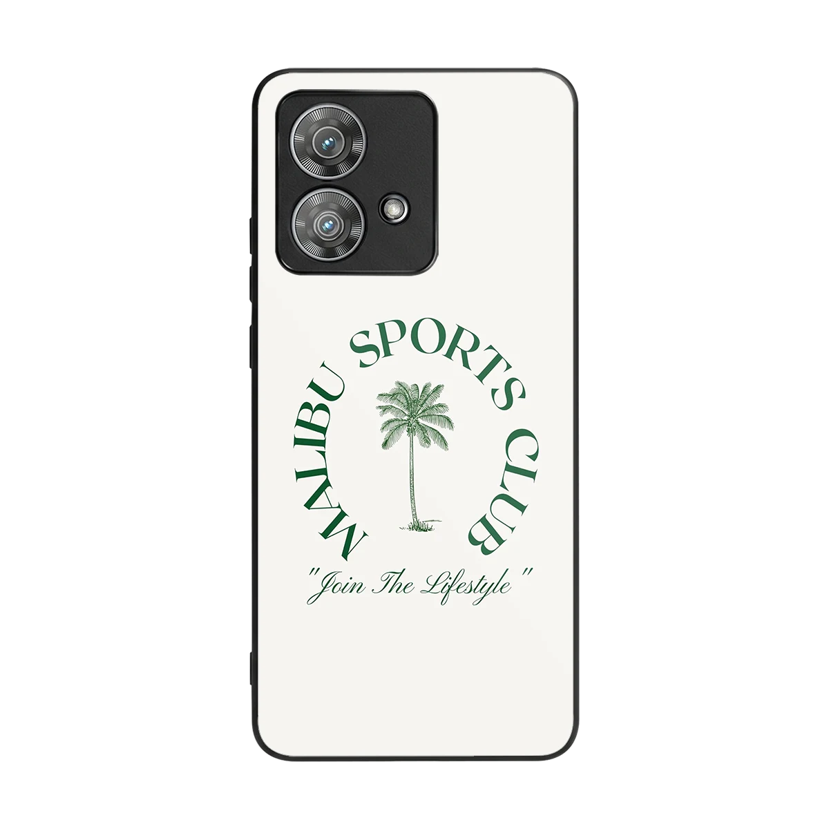 Malibu Sports Club back phone cover | glass case for motorola edge 40 neo 5g