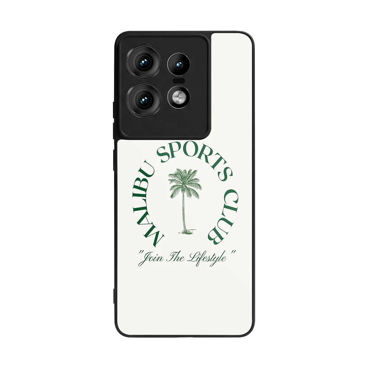 Malibu Sports Club back phone cover | glass case for motorola edge 50 pro