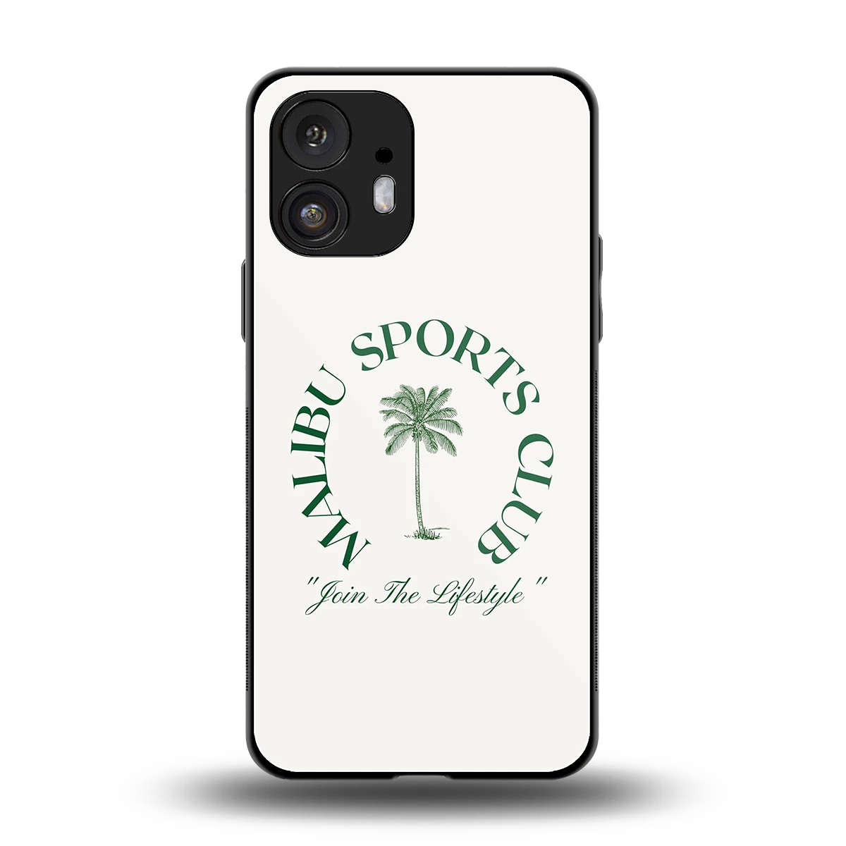 Malibu Sports Club back phone cover | glass case for nothing phone 2