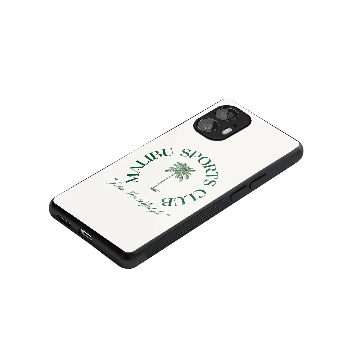 Malibu Sports Club stylish phone case for nothing phone 2 | glossy glass and slim fit