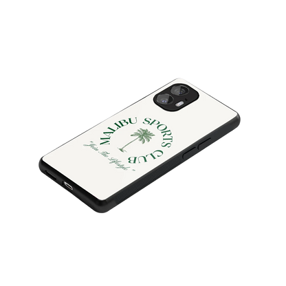 Malibu Sports Club stylish phone case for nothing phone 2 | glossy glass and slim fit