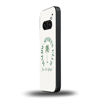 Malibu Sports Club nothing phone 2a plus mobile cover | shockproof glass phone case