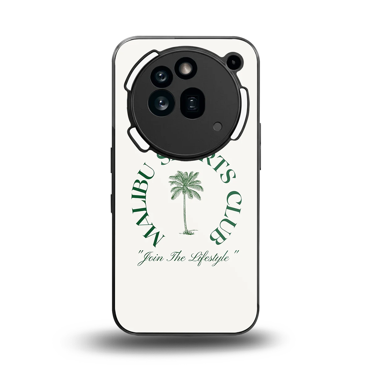 Malibu Sports Club back phone cover | glass case for nothing phone 3a pro