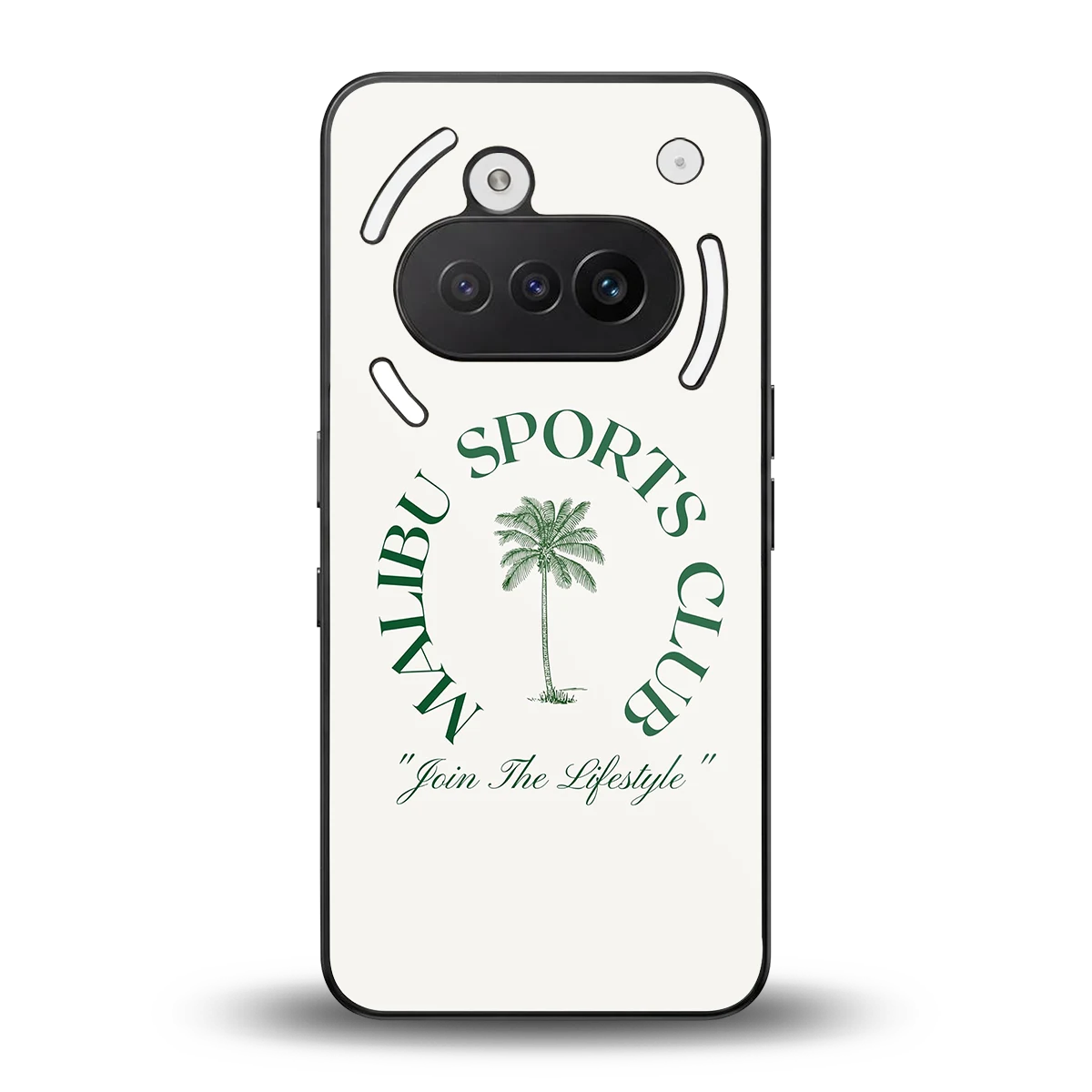 Malibu Sports Club back phone cover | glass case for nothing phone 3a