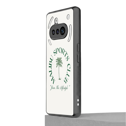 Malibu Sports Club nothing phone 3a mobile cover | shockproof glass phone case