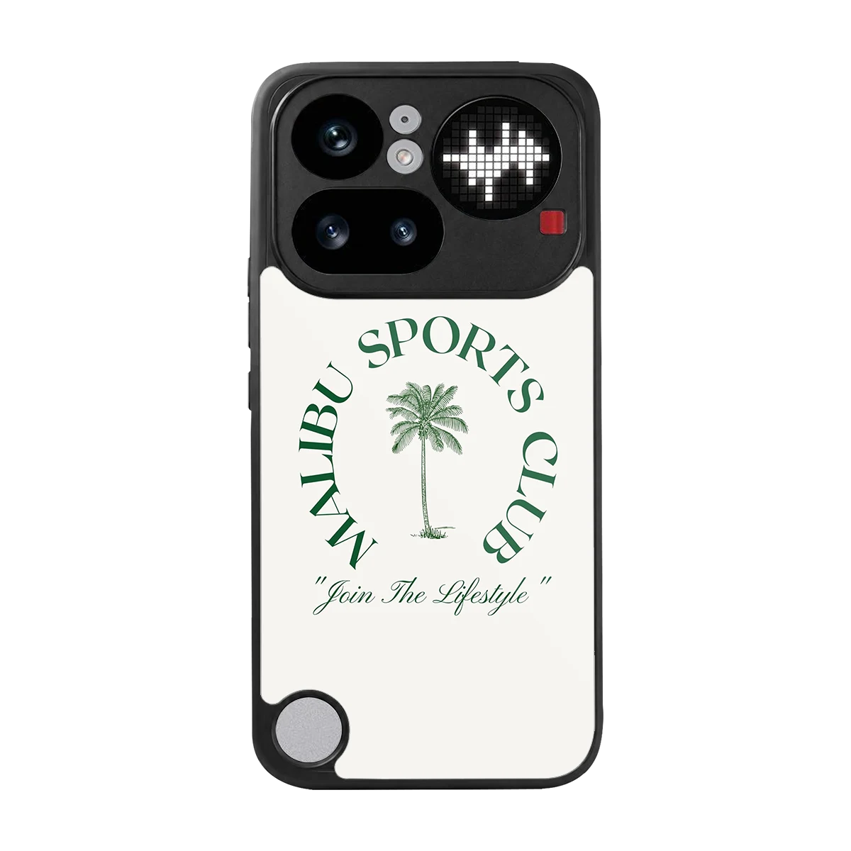 Malibu Sports Club back phone cover | glass case for nothing phone 4a pro